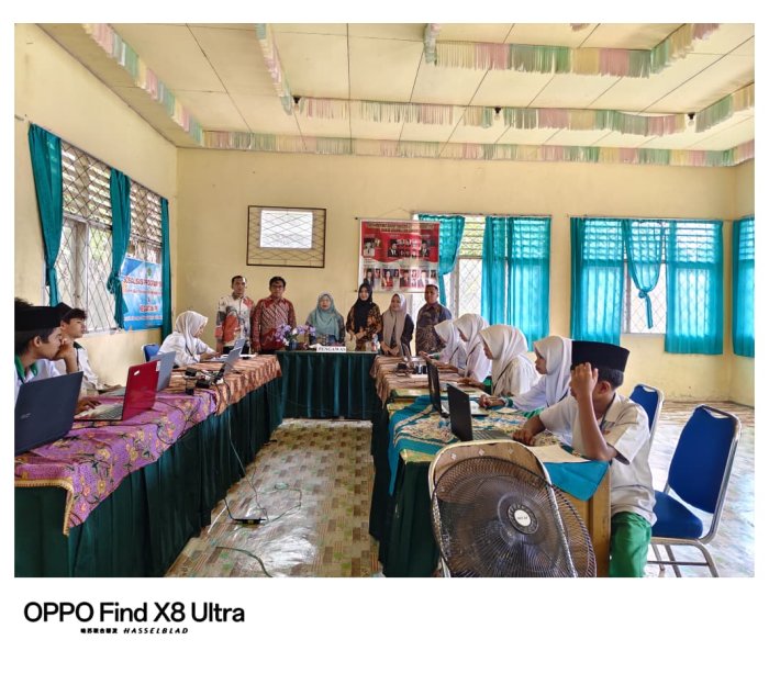 Pelaksanaan TKA di MTsN 4 Merangin Berjalan Lancar dan Profesional