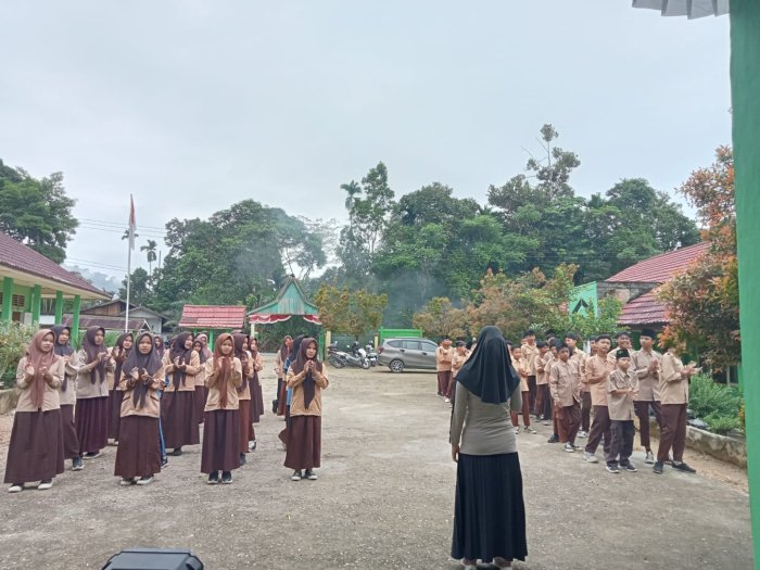 Latihan Pramuka Rutin di MTsN 4 Merangin Kuatkan Karakter Siswa