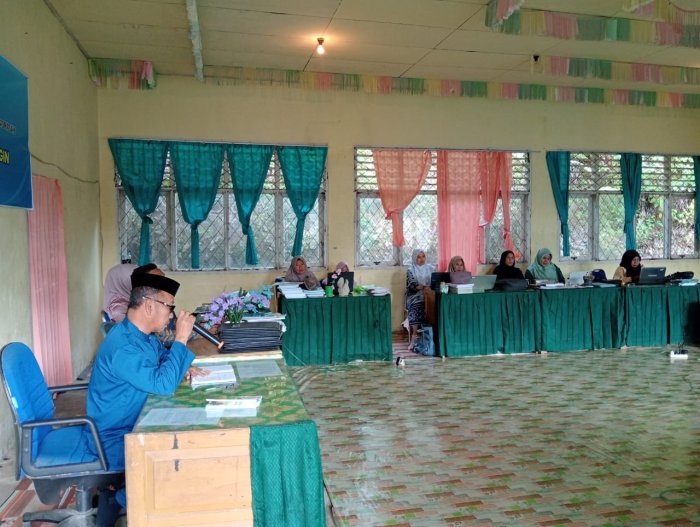 MTsN 4 Merangin Gelar Rapat Awal Semester Genap 2026
