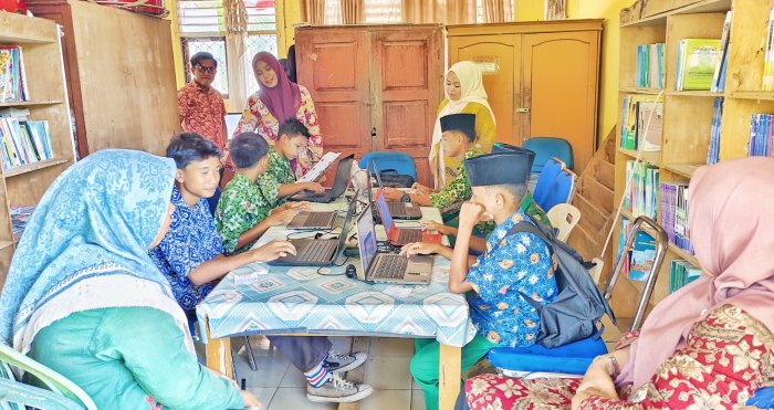 MTsN 4 Merangin: ANBK Hari Kedua Berjalan Lancar Tahun 2025